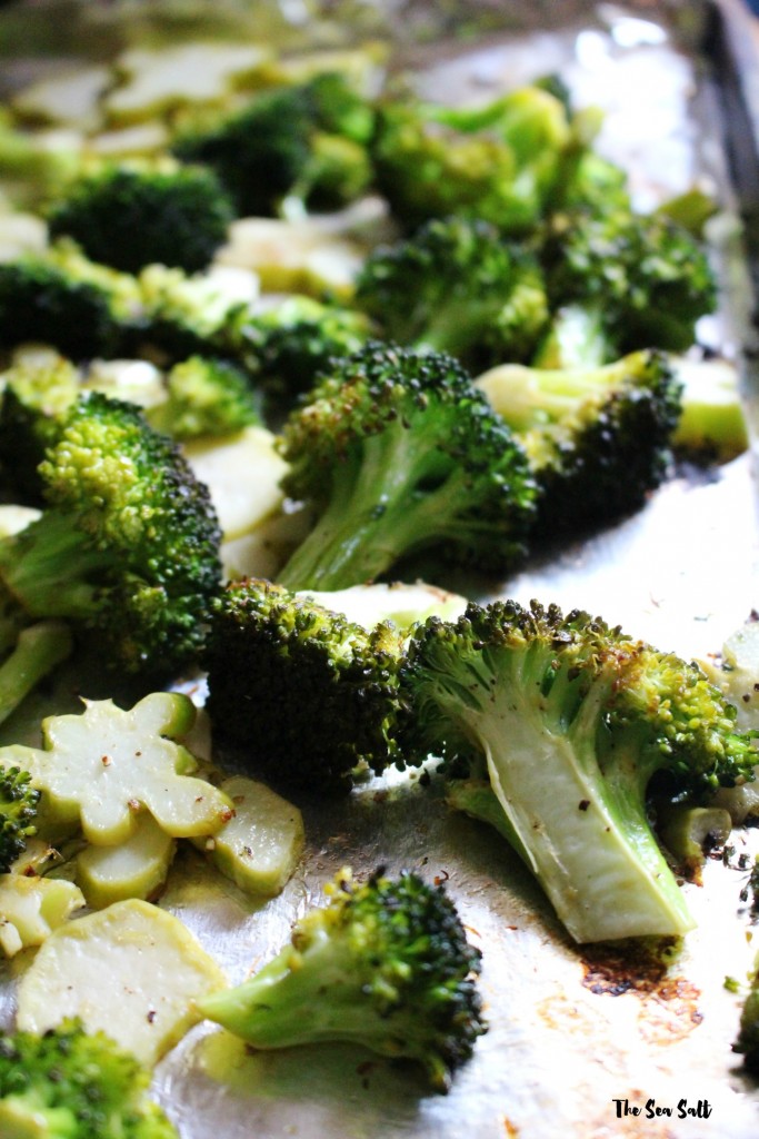 Easy and Quick Roasted Lemon Broccoli