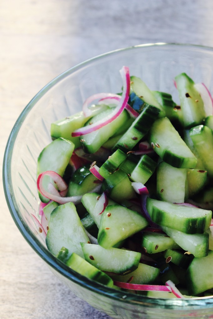 Crunchy Dill Cucumber Salad