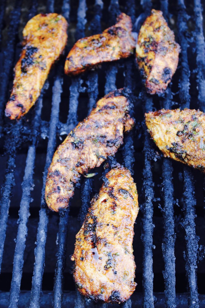 Grilled Taco Chicken with Lime and Cilantro