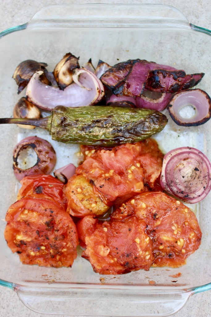 Roasted Salsa (Using the Grill)
