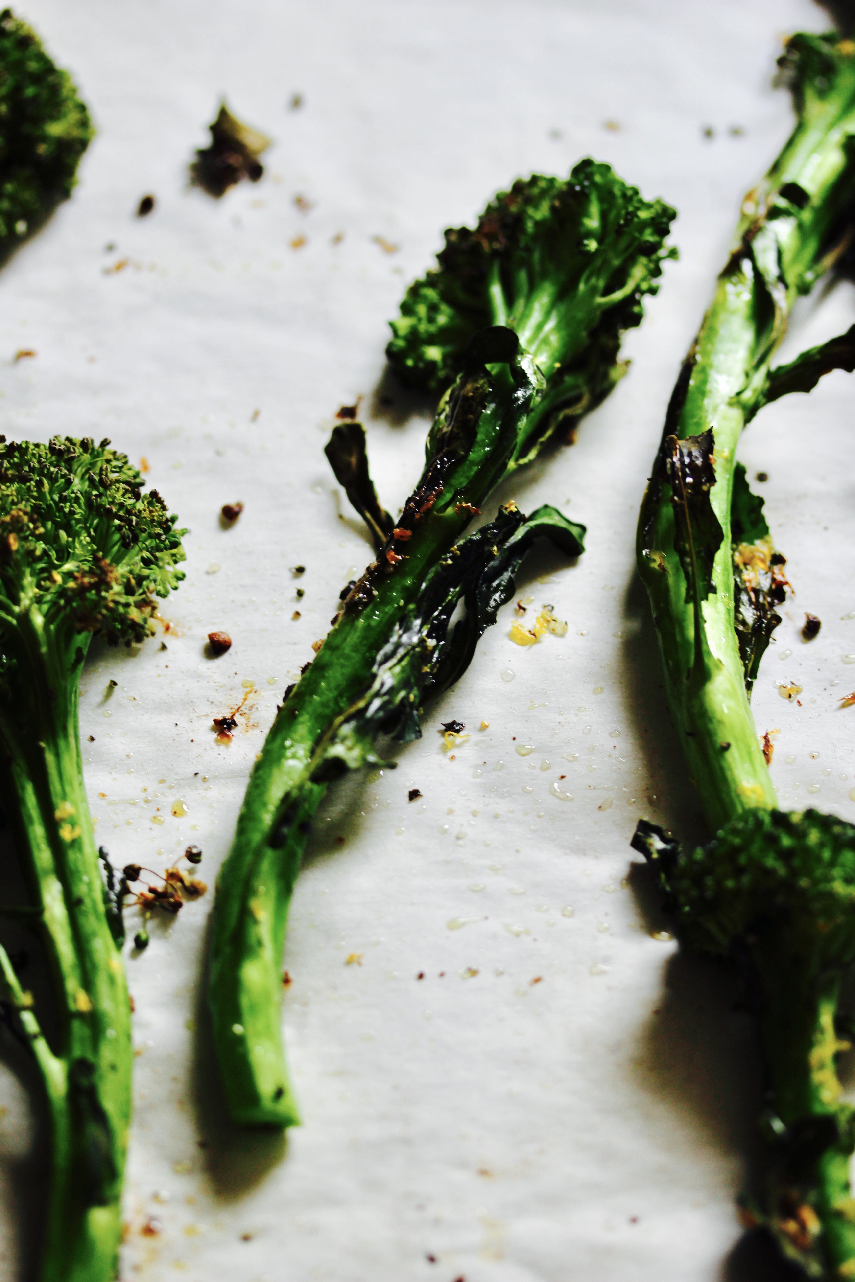 10 Minute Lemon Roasted Broccolini – The Sea Salt