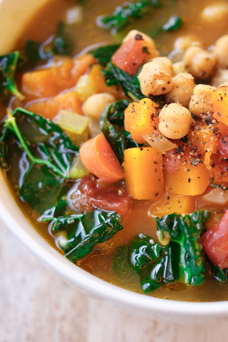 Butternut Squash And Chickpea Stew With Tuscan Kale The Sea Salt